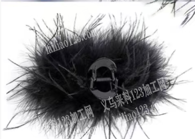 粘羽毛，做夹子的手工活外发，长期有货做，