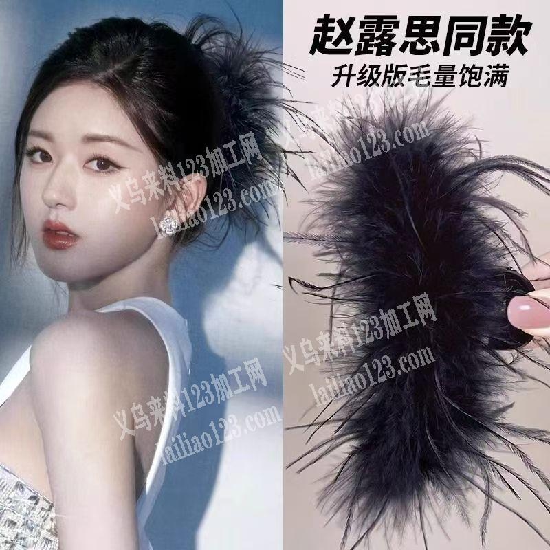 大量羽毛粘胶打胶枪的手工活外发加工，寻找