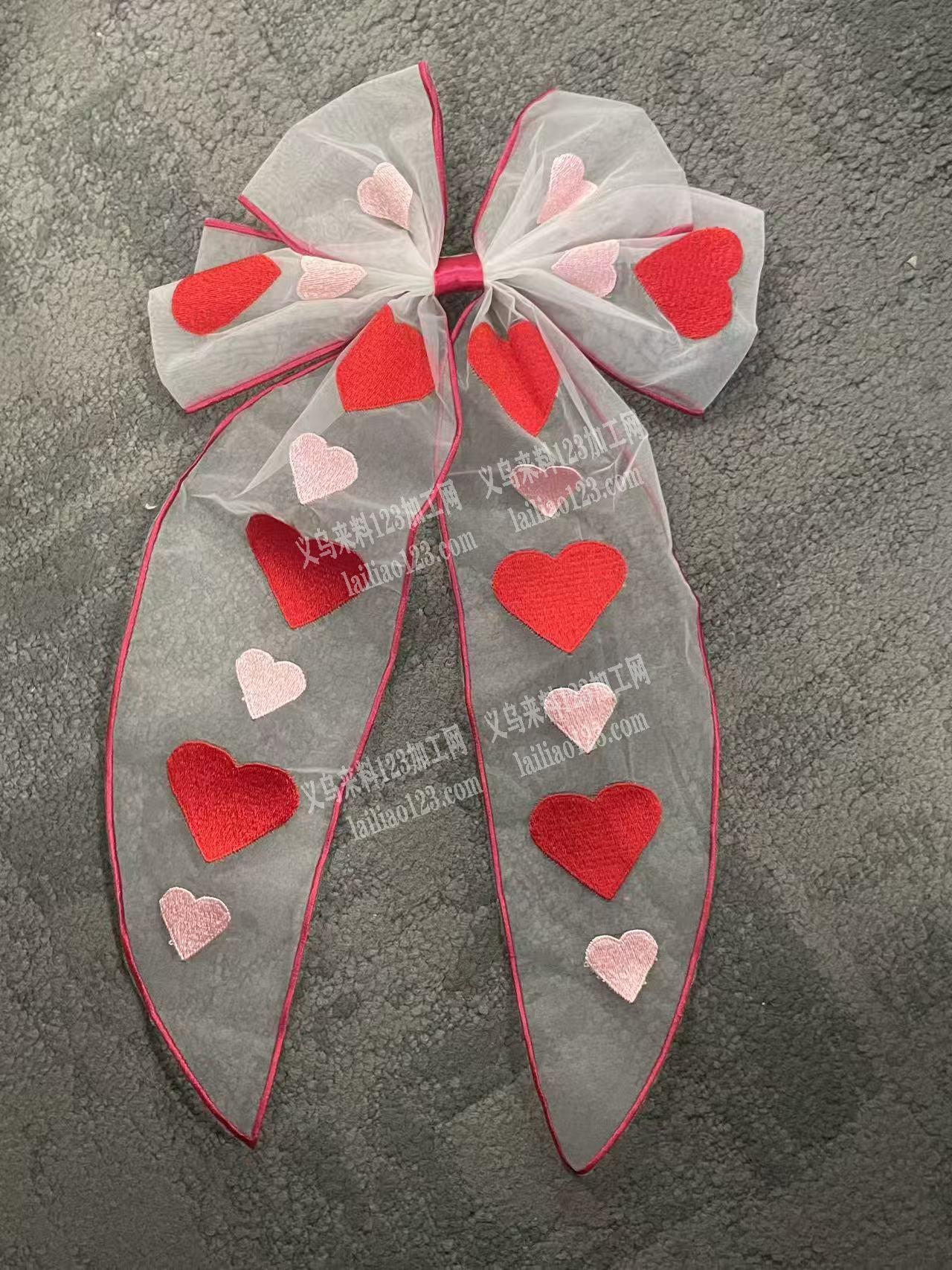 绣花外发加工，如图需要进口绣花机做，网纱