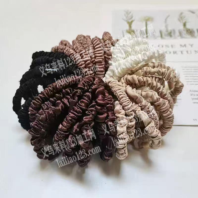 布艺发圈小肠圈平车活外发加工，寻找会做的