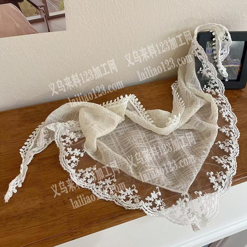 寻找这个披巾成品，三角巾成品厂家联系我，