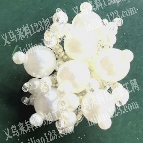 穿珠子编织的手工订单，如图，寻找专业会做