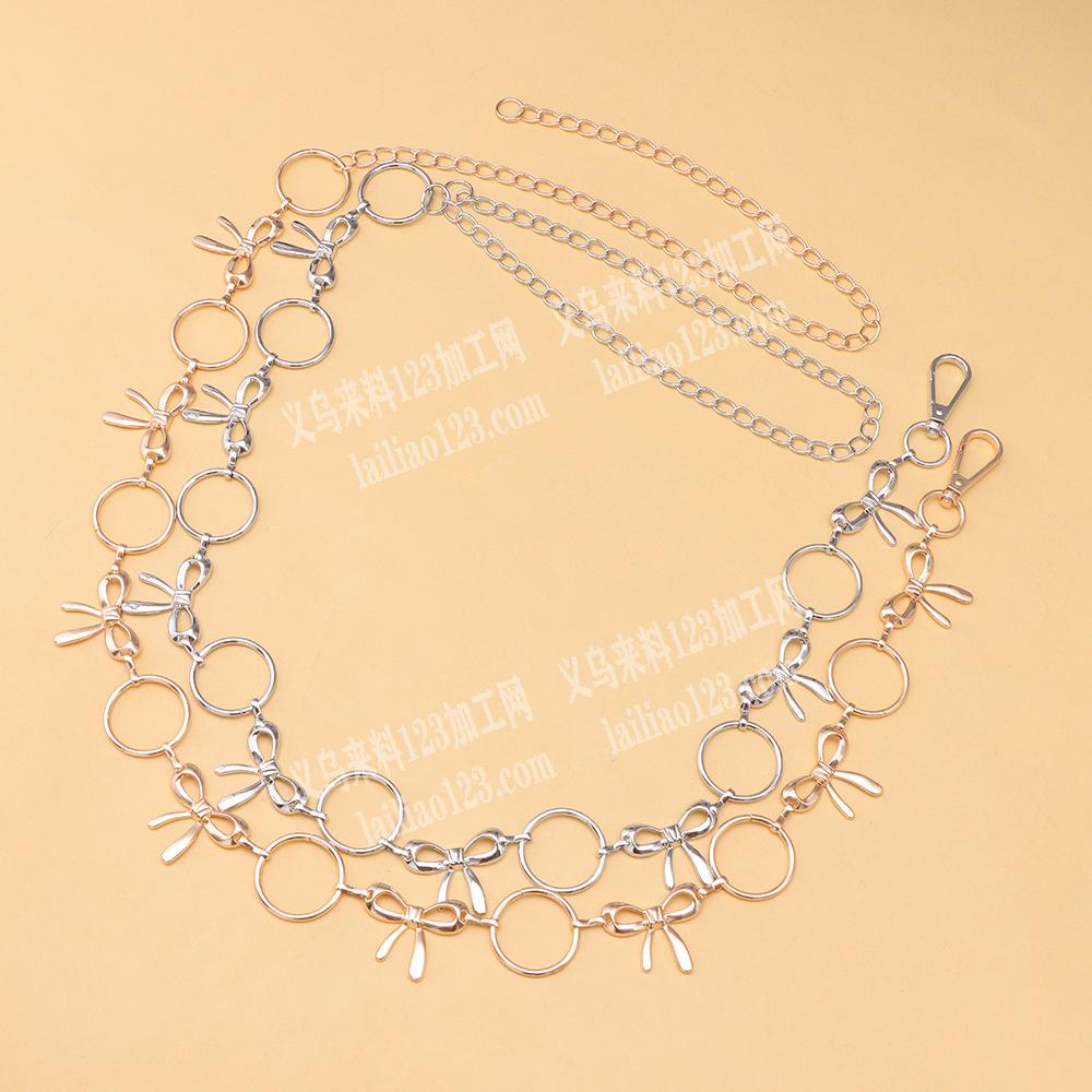 合金光面蝴蝶结【外发电镀】大量订单