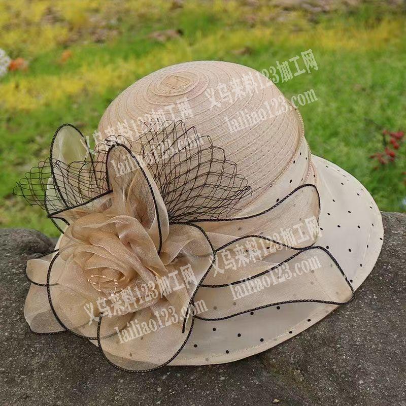 女士帽子订单，如图，寻找专业做帽子的工厂