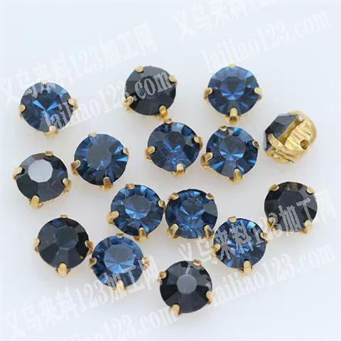 大量黑色仿捷克爪钻订单，如图，寻找专业做