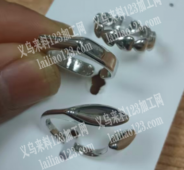 【长期合作】如图，戒指订单，合金材质的。
