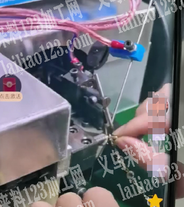 挂圈加工活外发加工,如图。寻找专业做链条