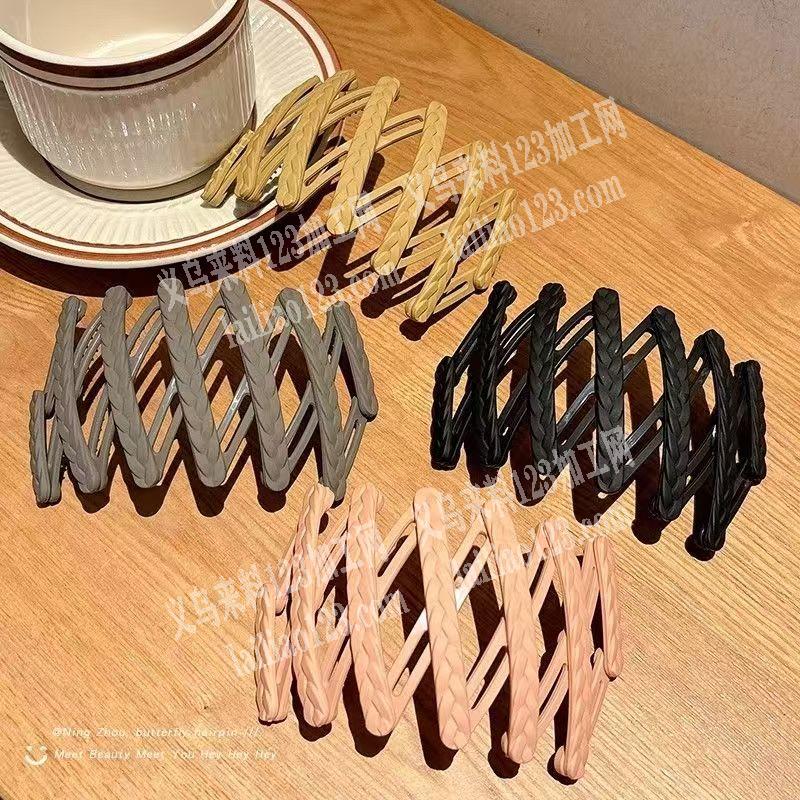 如图，这种塑料折叠伸缩发箍成品单子如图，