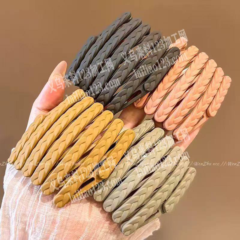 如图，这种塑料折叠伸缩发箍成品单子如图，