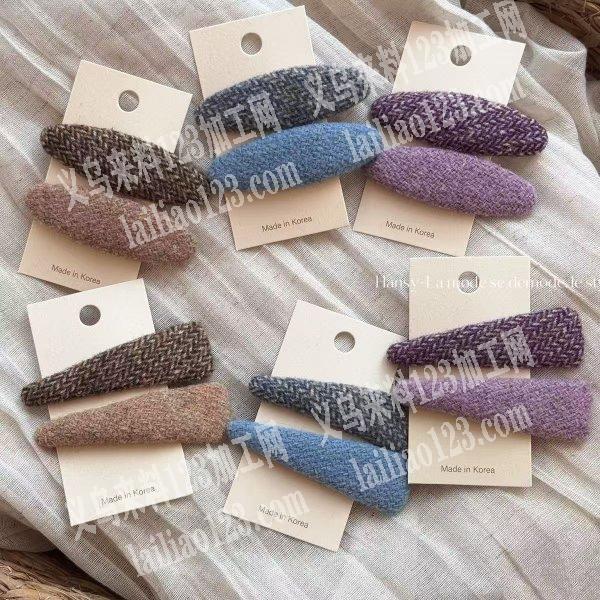 这种布包发夹的谁家会做，请联系详谈。请联