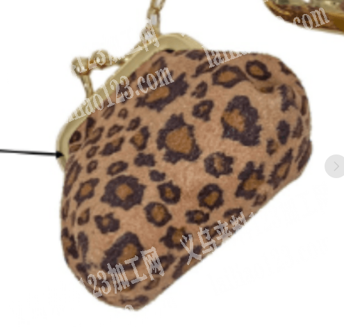 尺寸:8*7*4cm，豹纹印花钱包订单，