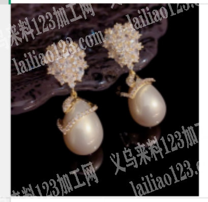 外贸公司饰品订单，如图，寻找专业做这个耳