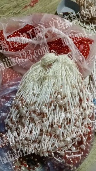 承接串珠、弯九字针、挂圈、编平结