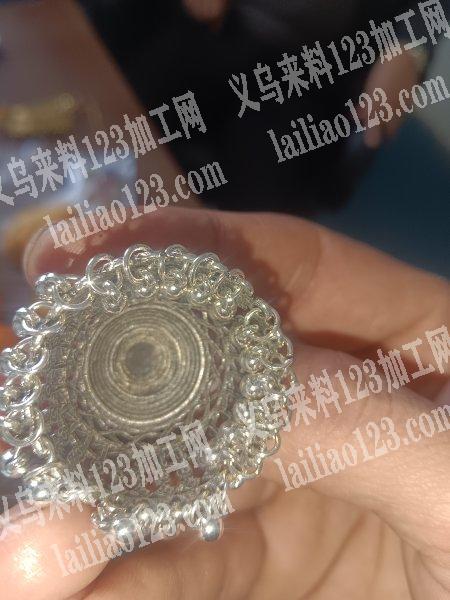 承接串珠、弯九字针、挂圈、编平结