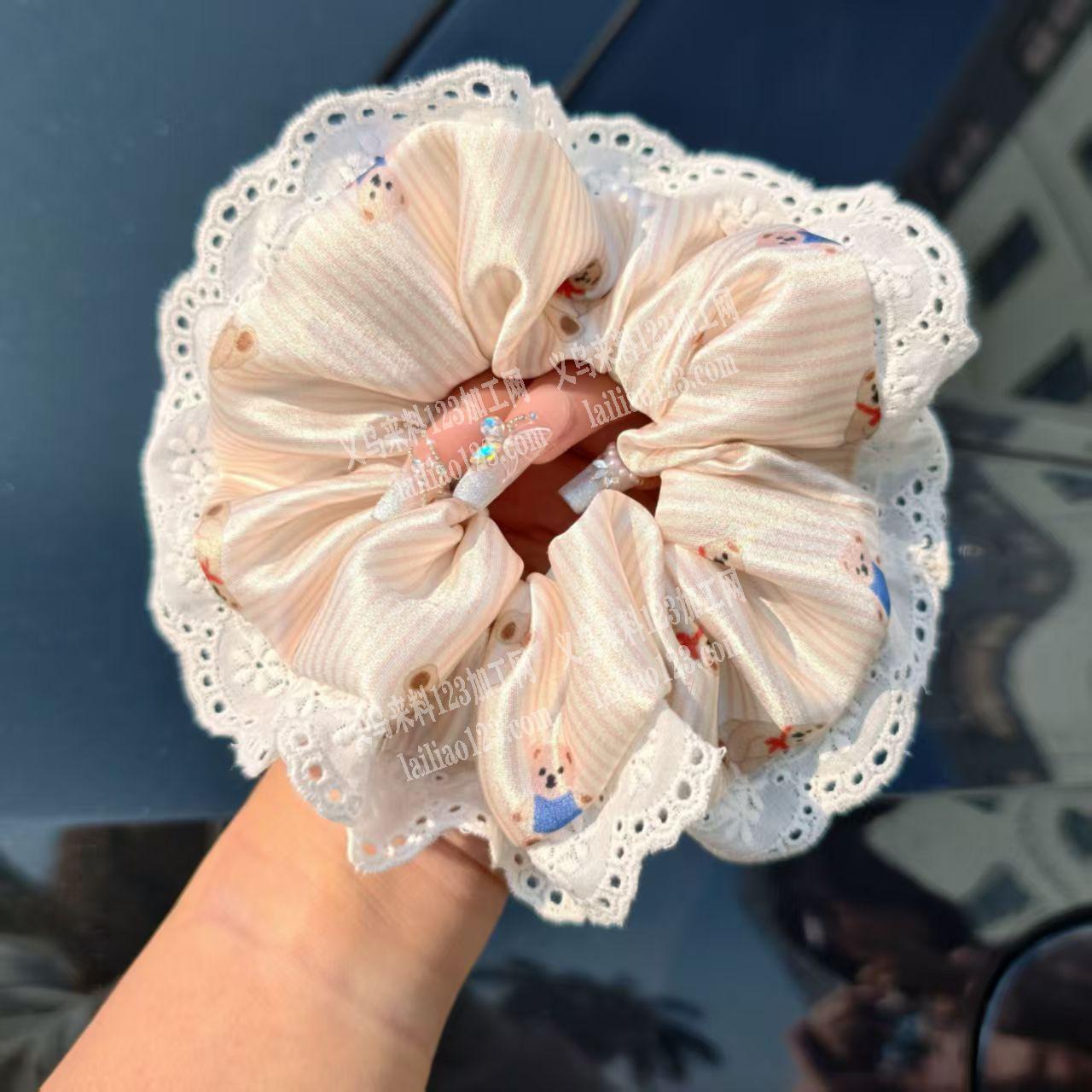 布艺发圈。大肠圈订单，如图，寻找专业做布