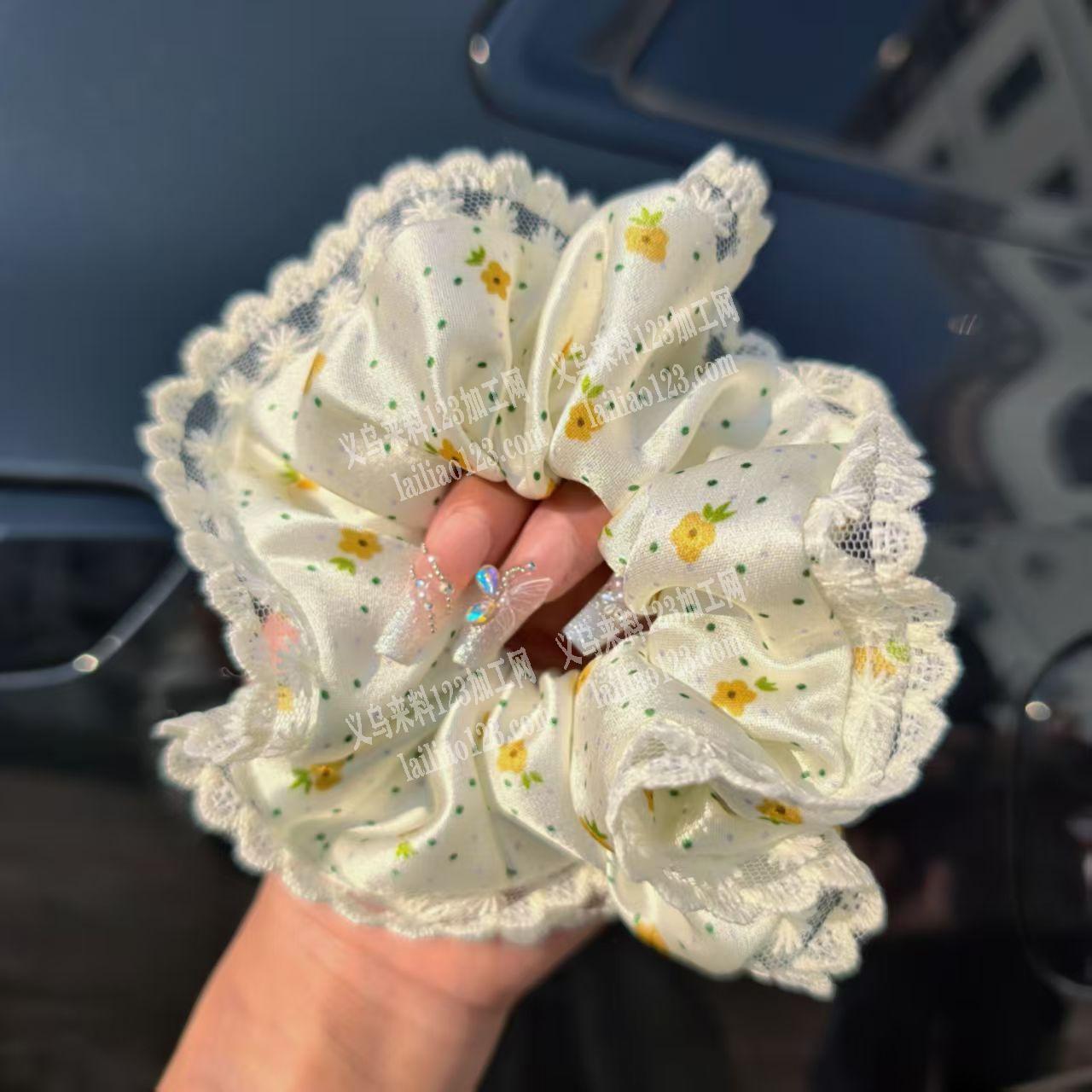 布艺发圈。大肠圈订单，如图，寻找专业做布