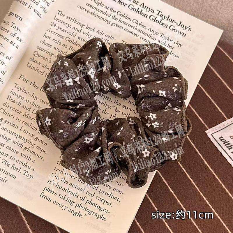 寻找专业做这个布艺发圈成品的工厂，能做成