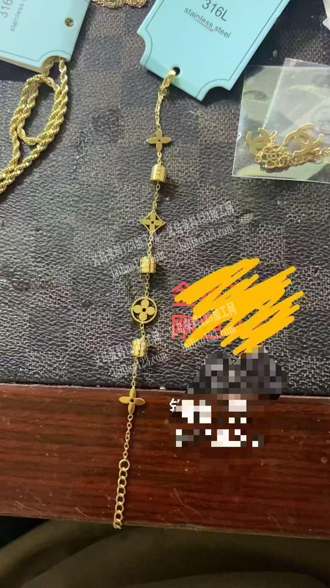 找类似太钢手链项链的广州工厂款式多最好是