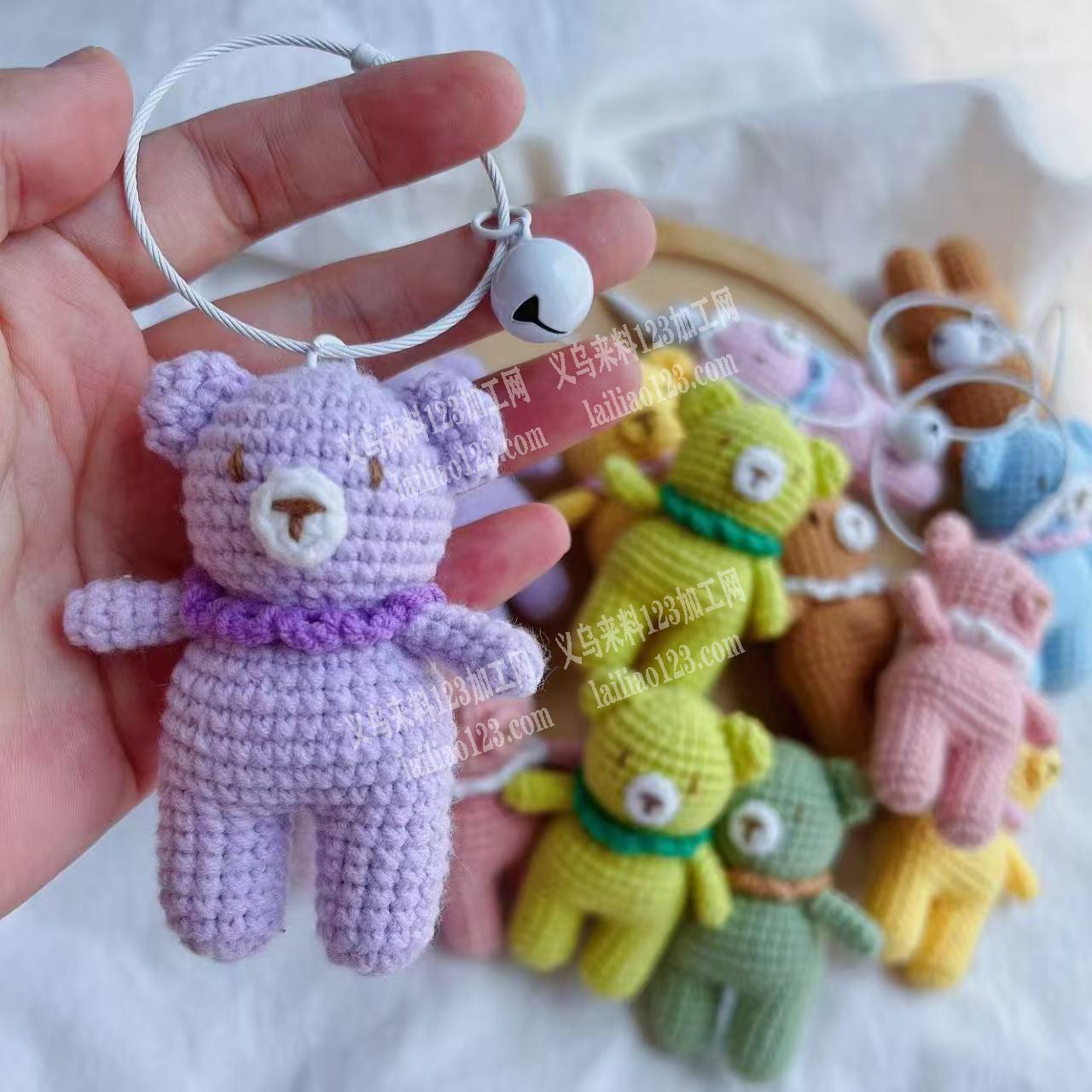 大量这种钩针编织的手工活外发加工，寻找专