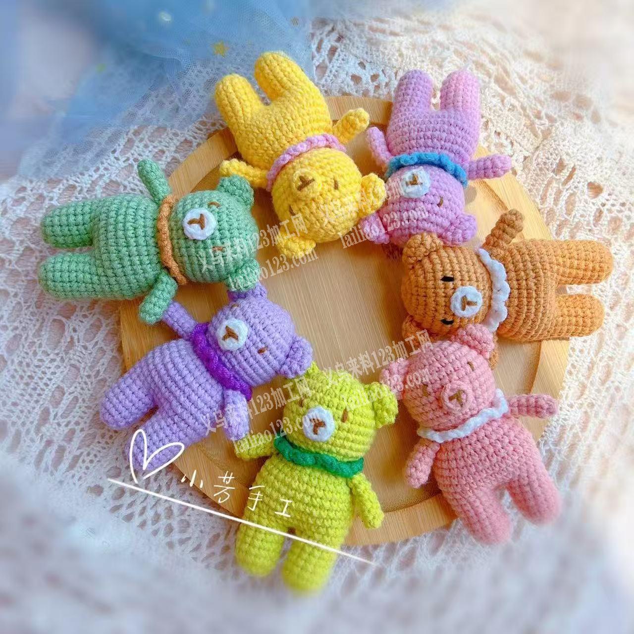 大量这种钩针编织的手工活外发加工，寻找专