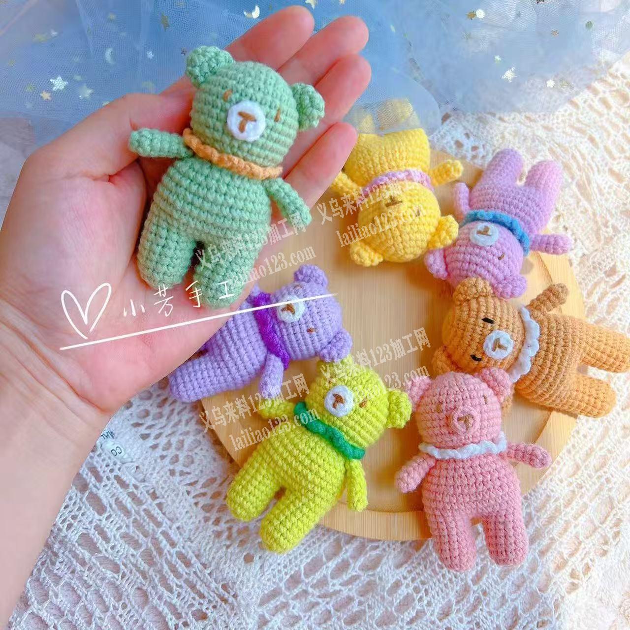 大量这种钩针编织的手工活外发加工，寻找专