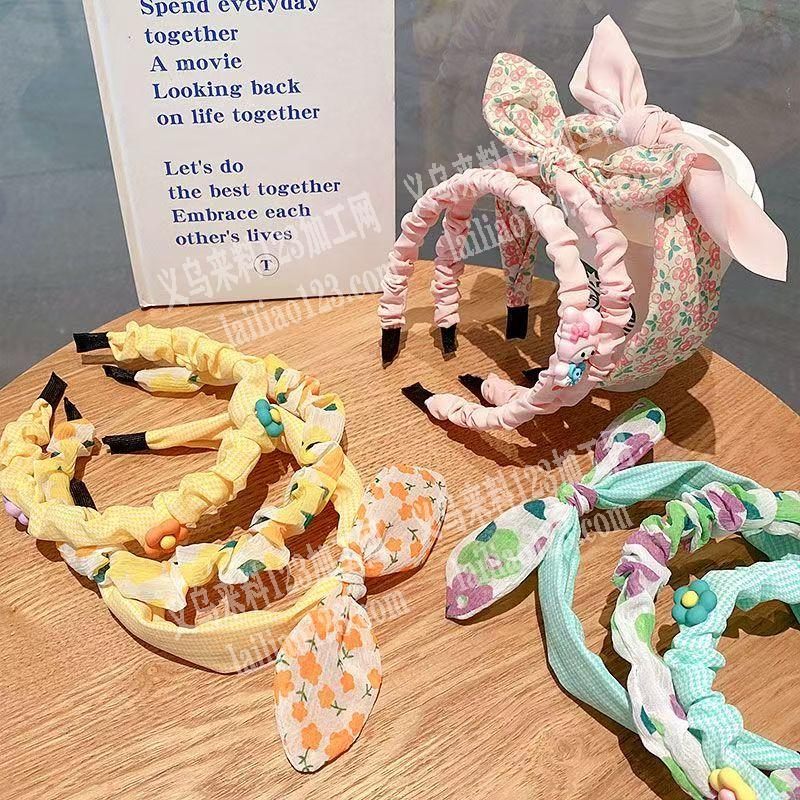 【发外地】大量这种布艺的发箍订单，寻找加