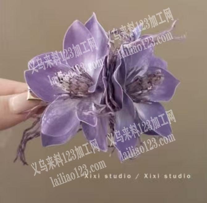 花朵粘胶的手工活外发加工，寻找义乌专业做