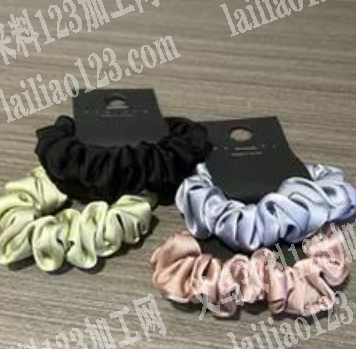 布艺发圈的平车活外发加工。发外地也可以，