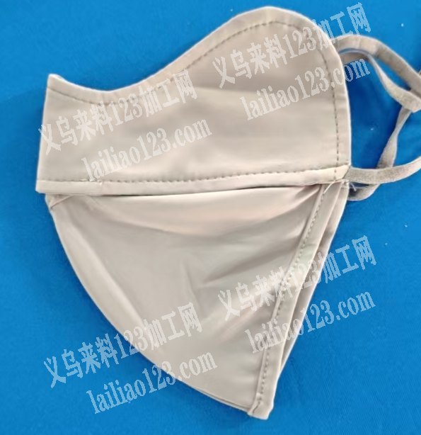 布艺口罩外发加工，如图，鱼骨口罩能做的联