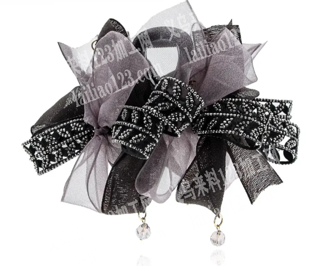 网纱带子的手工抓夹成品订单，需要工厂包工