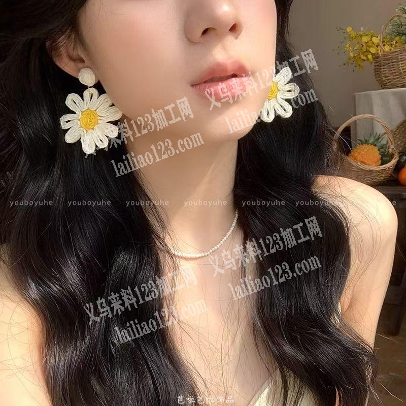 拉菲草编织，这个手工活外发，找做过这种货