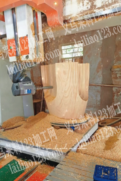 【看视频】长期有木头的五轴加工订单，如图