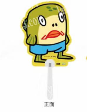 30000塑料扇子订单，如图，整体是用透