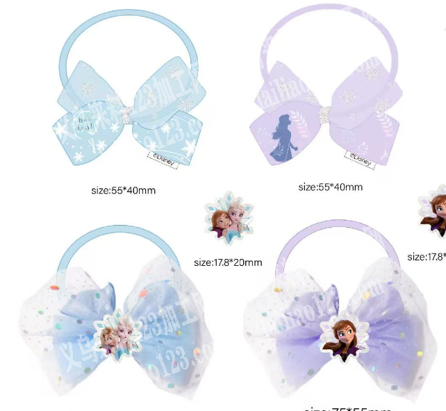 手工布艺成品订单，需要工厂包工包料，头饰