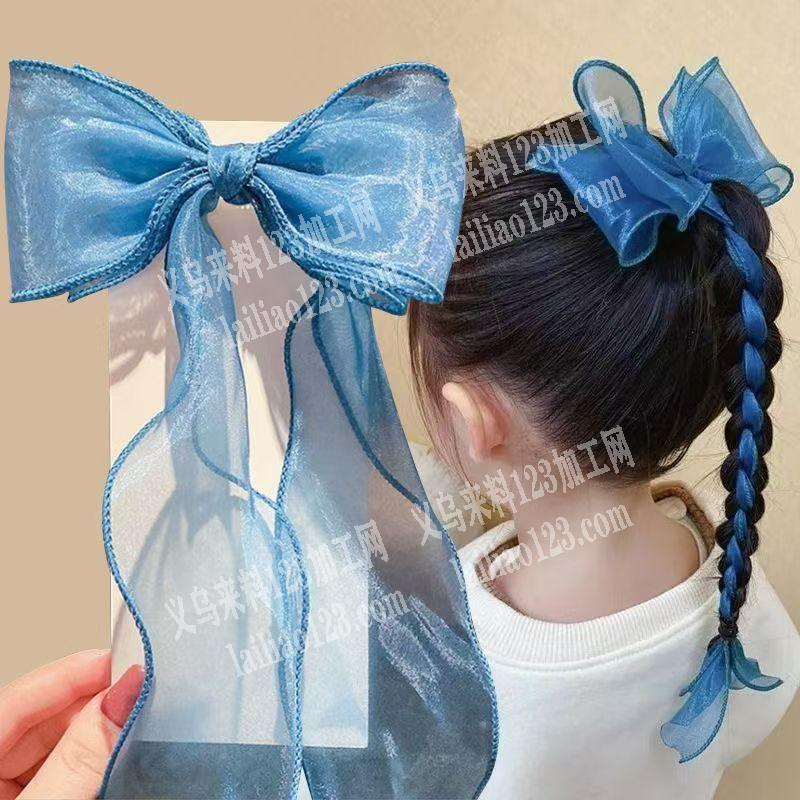 网纱布条扎蝴蝶结的手工活外发加工，寻找会