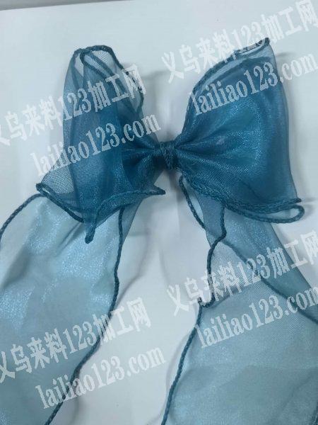 寻找能扎这个双层蝴蝶结的加工厂微信