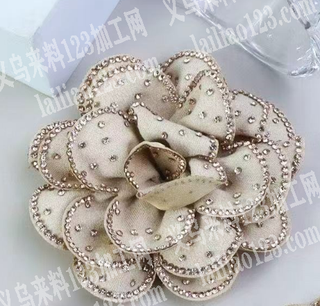 外贸订单，布艺花朵成品订单，寻找成品工厂