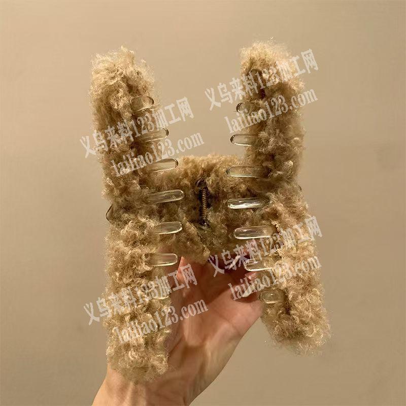 粘毛绒爪夹的手工活外发加工，寻找会做的手