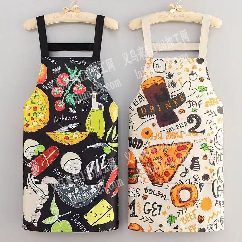 寻找专业做这种围裙的加工厂，可以发义乌周