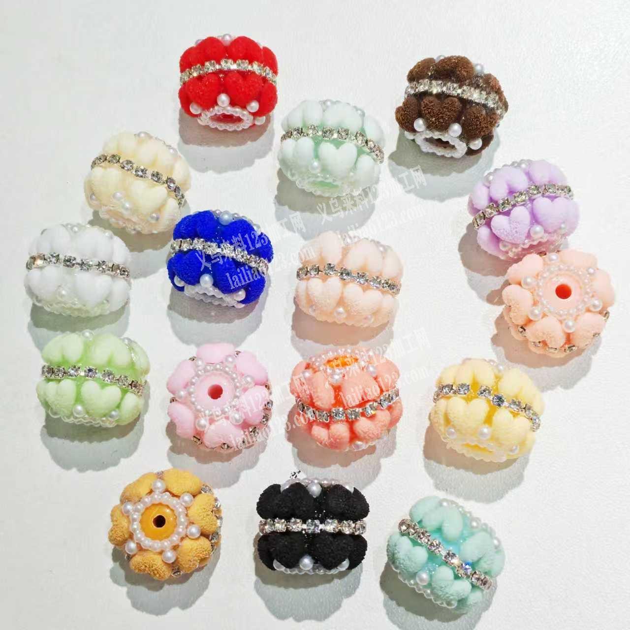 主要接圆珠子点钻粘配件