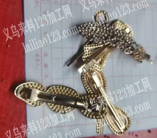 发夹【外发电镀】寻找专业做饰品电镀的加工