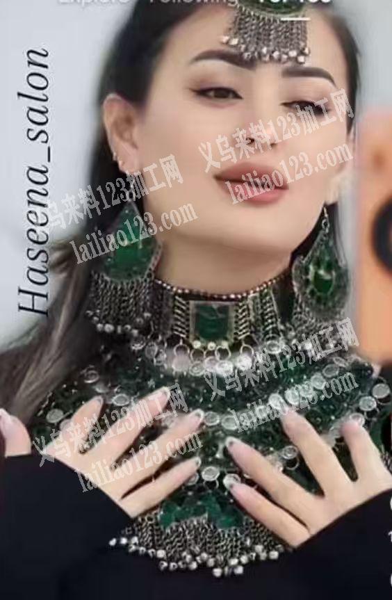 外贸手工饰品成品订单，如图，寻找这个饰品