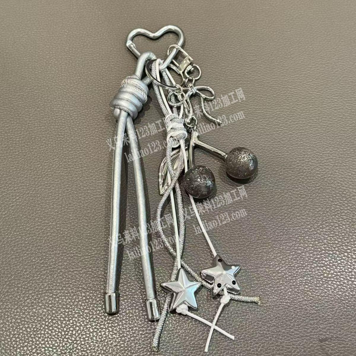 发外地做，这个挂件的手工活外发，如图，可