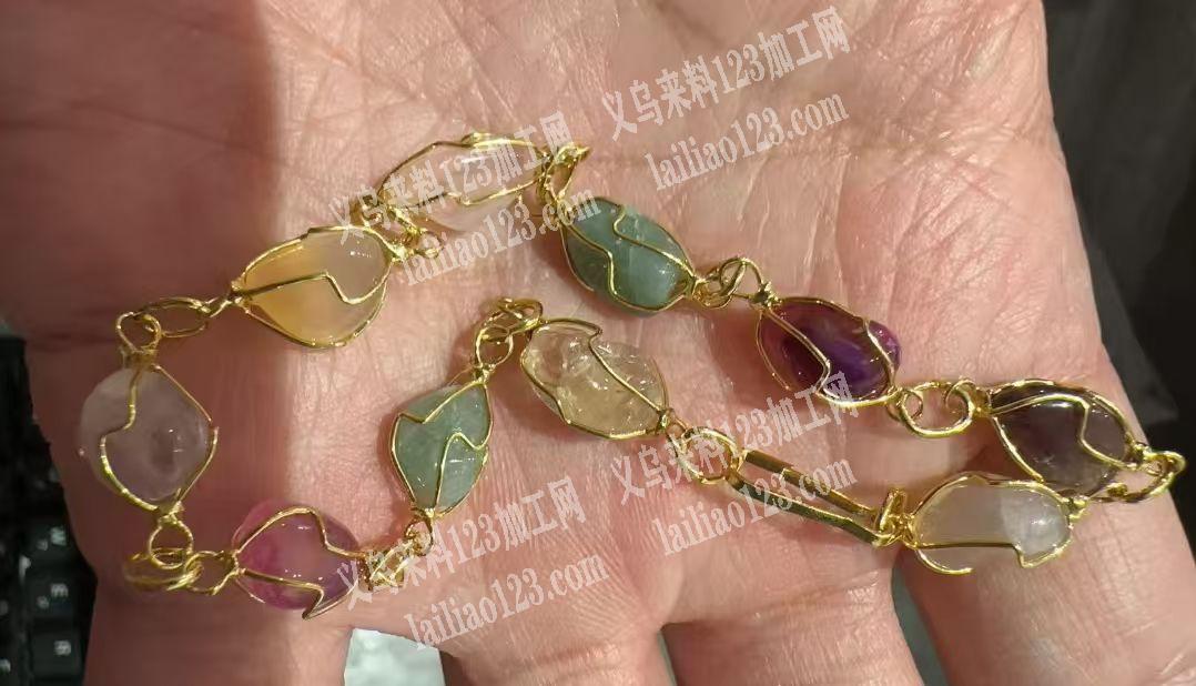 寻找生产如图手工链成品的工厂，有的请联系