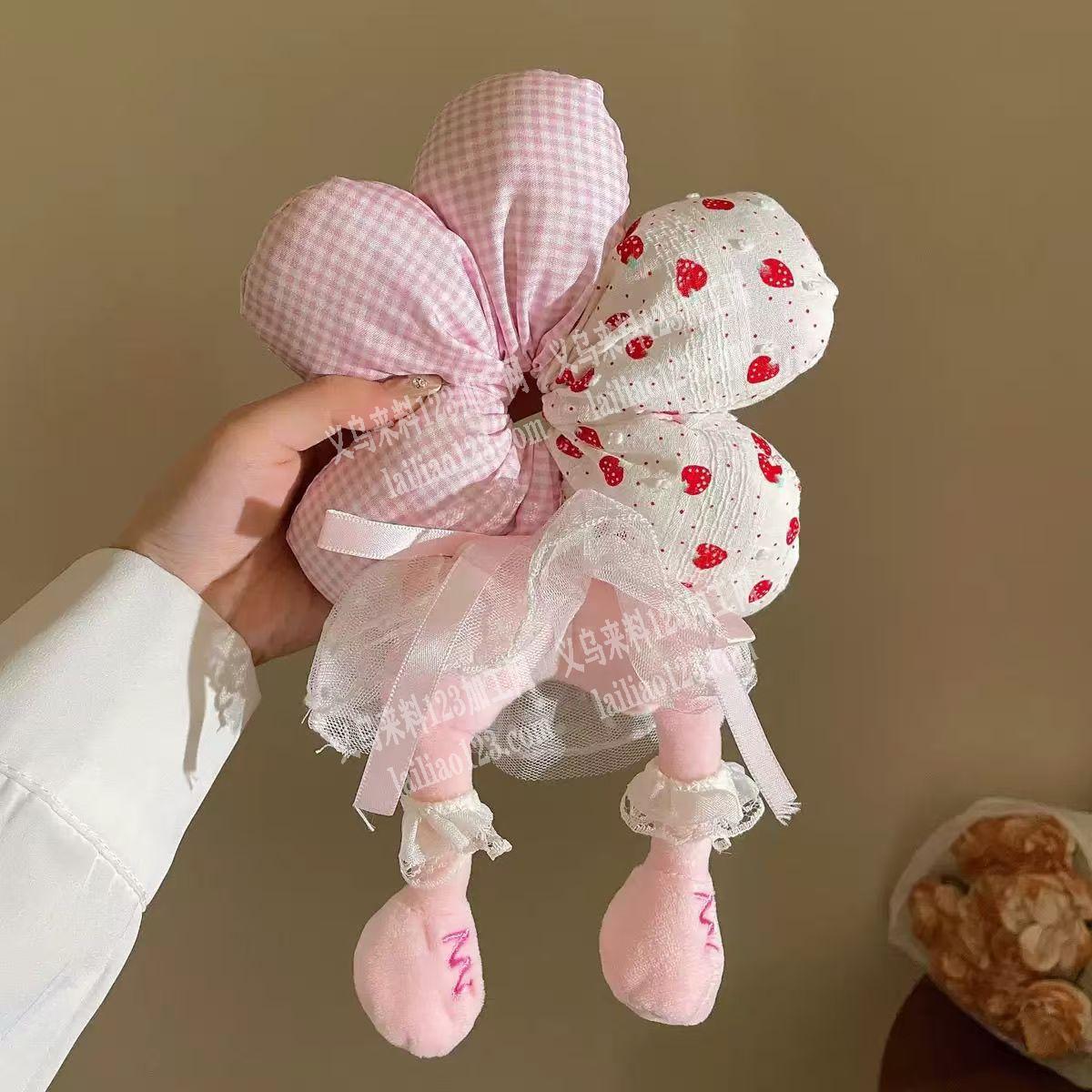 布艺花朵发圈订单，如图，寻找专业做这个布