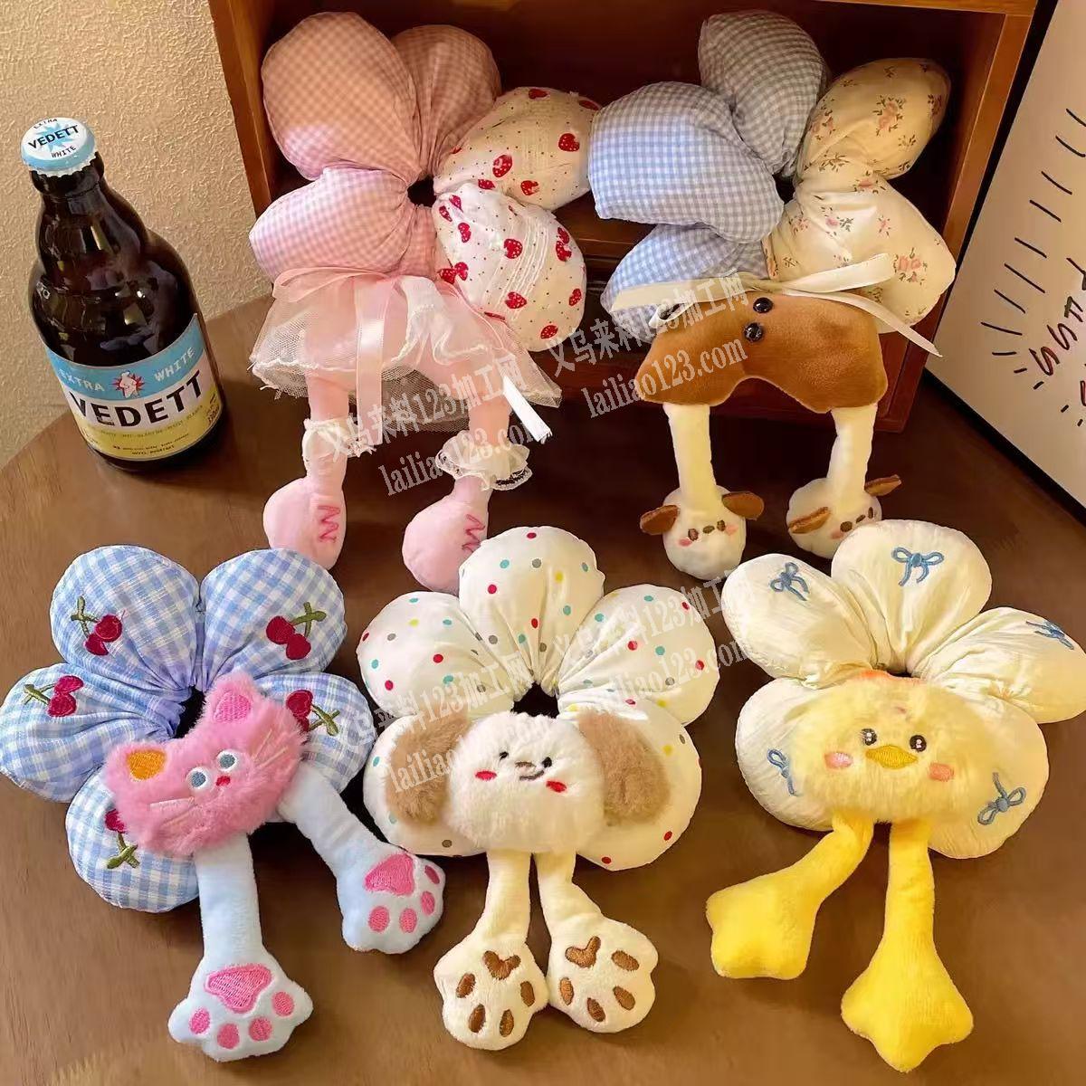 布艺花朵发圈订单，如图，寻找专业做这个布