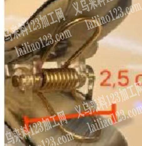 长期有饰品配件订单，如图，醋酸扣+弹簧+