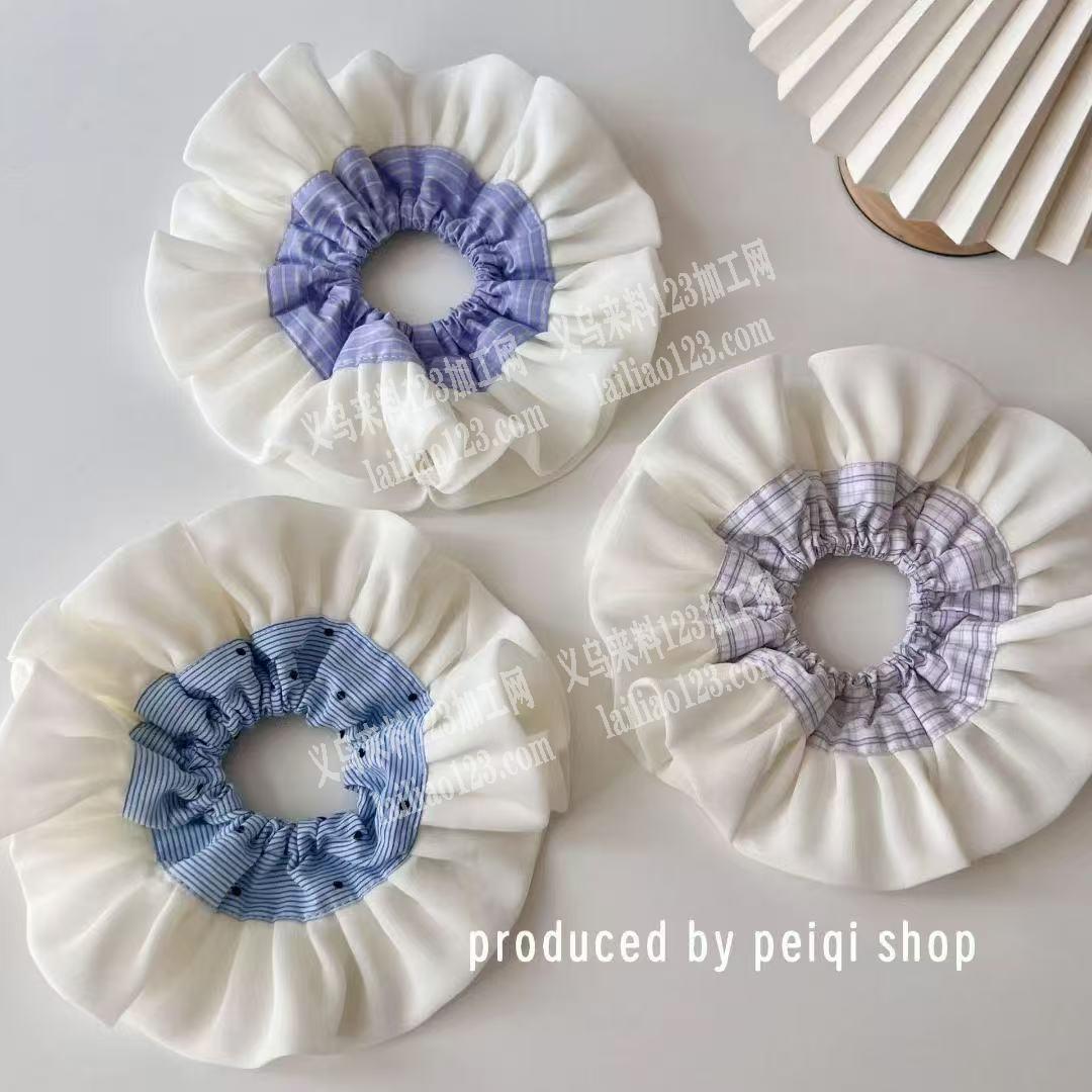 国际商贸城店面大量布艺大肠圈外发加工，如