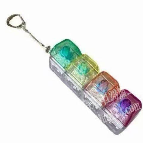 按键钥匙扣挂件订单，如图，寻找成品，现货