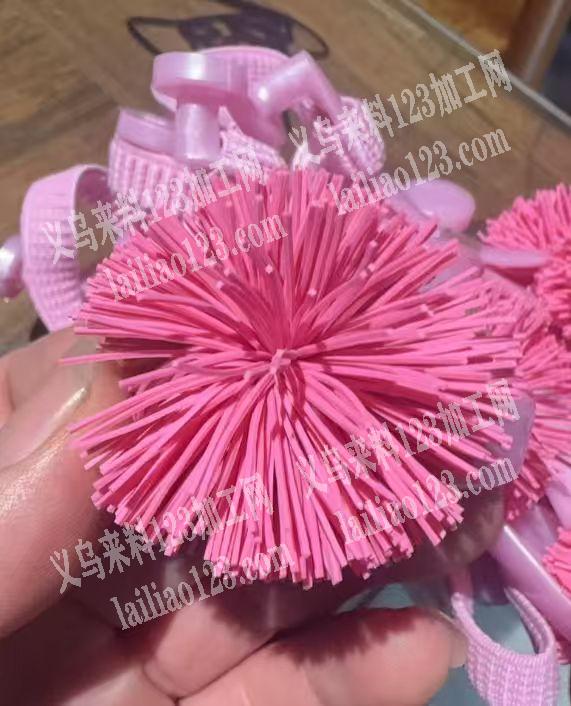 200000订单，如图，流苏球球订单，须